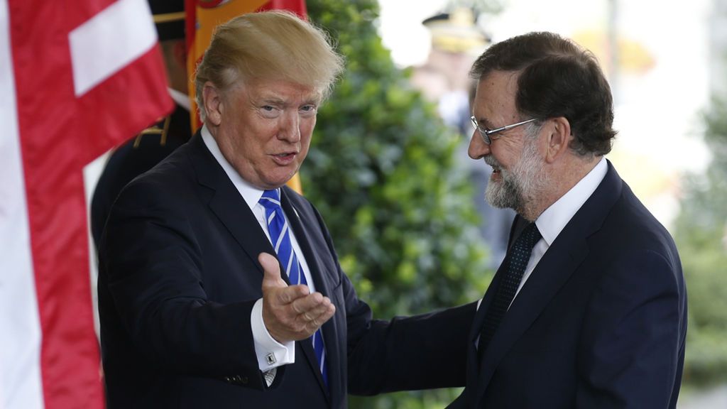 Rajoy ya está en la Casa Blanca