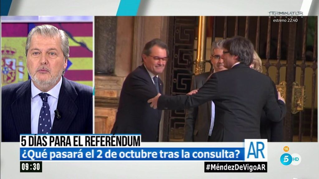 Méndez de Vigo: "Nadie reconocería una declaración de independencia unilateral de Cataluña"