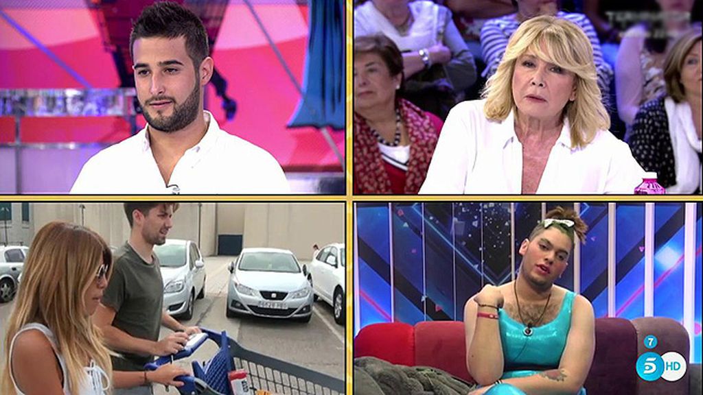 Fausto asegura que Isa Pantoja pilló a Alejandro besando a Sema... pero el aludido lo niega