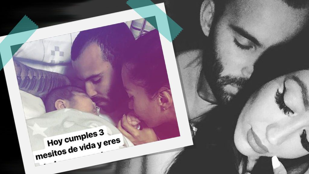 Celebración agridulce de Jesé y Aurah: Nyan cumple tres meses... en el hospital