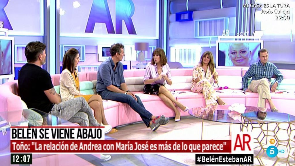 Ana Rosa defiende a Belén Esteban ante Toño: "Has perdido toda la objetividad"