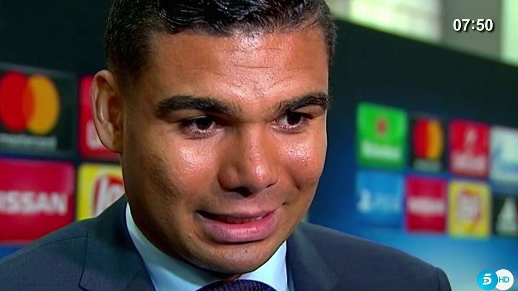 Casemiro, sobre la vuelta al gol: "Es lo normal, Cristiano se enfada si está dos partidos sin marcar"