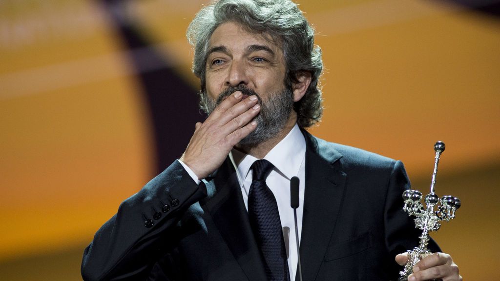 El actor Ricardo Darín recibe el premio Donostia
