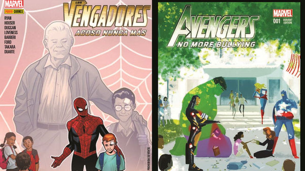 Marvel y Panini lanzan un comicbook de Spiderman sobre acoso escolar