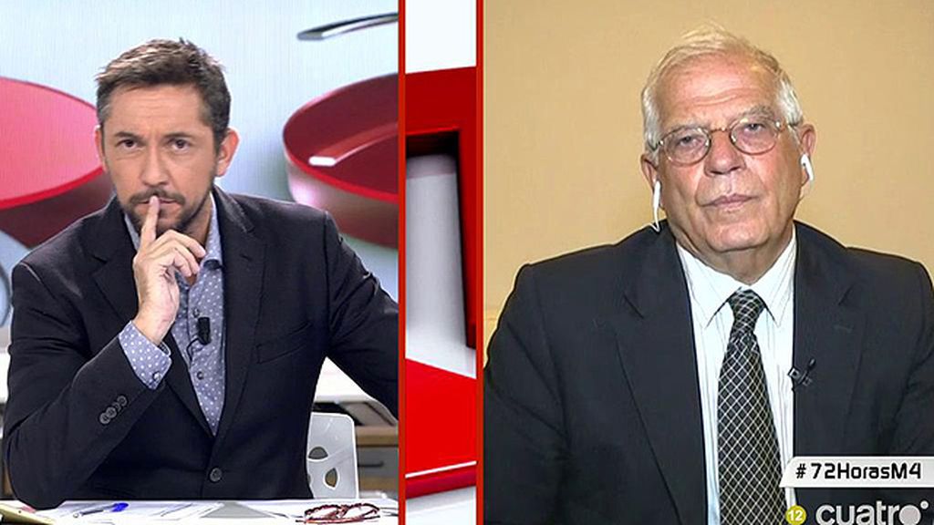 Borrell:  "No obedecer al ordenamiento legítimo y sustituirlo por otro es un golpe de Estado"