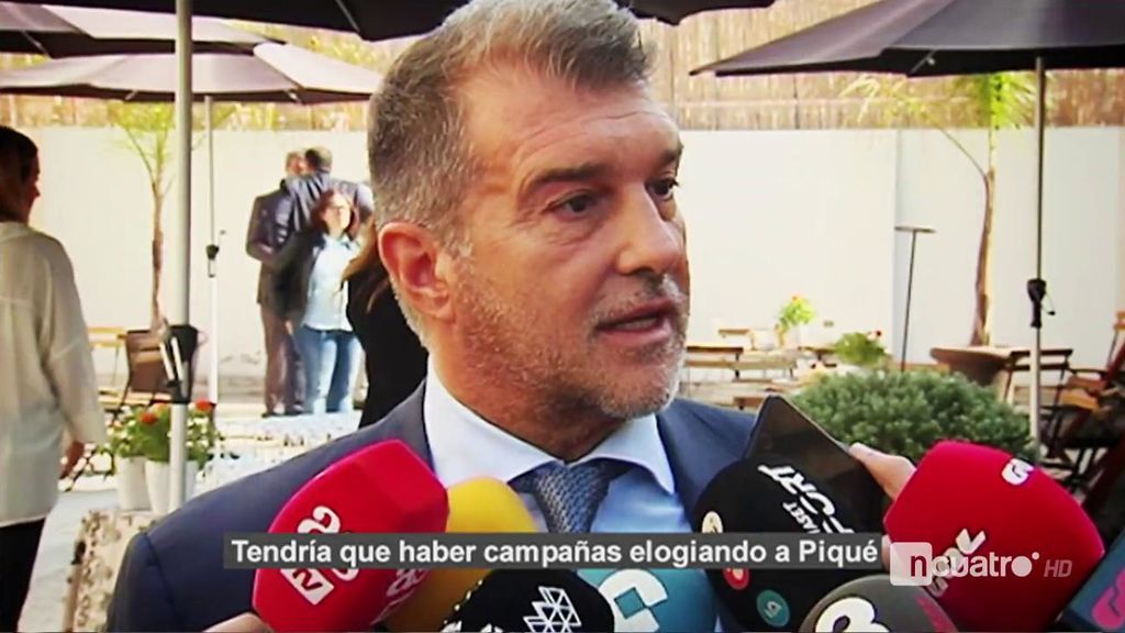 Laporta, sobre el referéndum: “Entre Piqué y yo, convenceríamos a Sergio Ramos” Laporta, sobre el referéndum: “Entre Piqué y yo, convenceríamos a Sergio Ramos”
