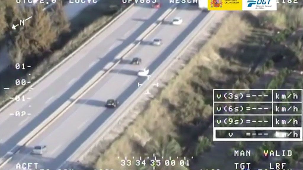 La increíble excusa de una anciana de 79 años que fue multada con 4.000€ a 238 km/h