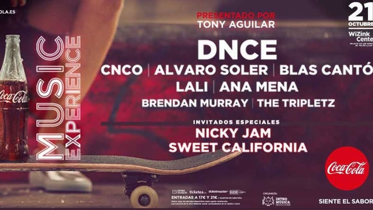 ¡¡NOTICIÓN!! Nicky Jam y Sweet California se apuntan al #CCME 😱👏