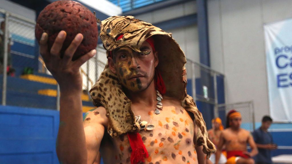 El juego de la pelota maya converge en Guatelama para unir Mesoamérica