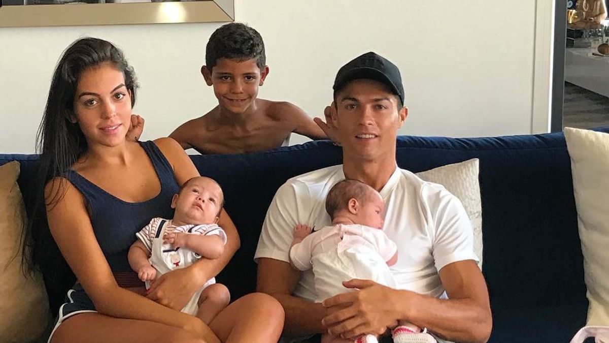Georgina Rodríguez, una 'mamá en prácticas' con la hija de Cristiano Ronaldo