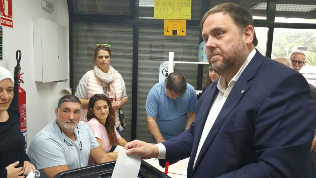 Junqueras vota