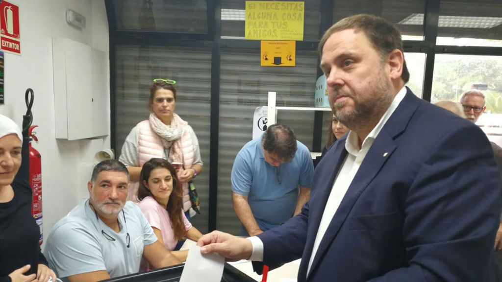 Junqueras vota