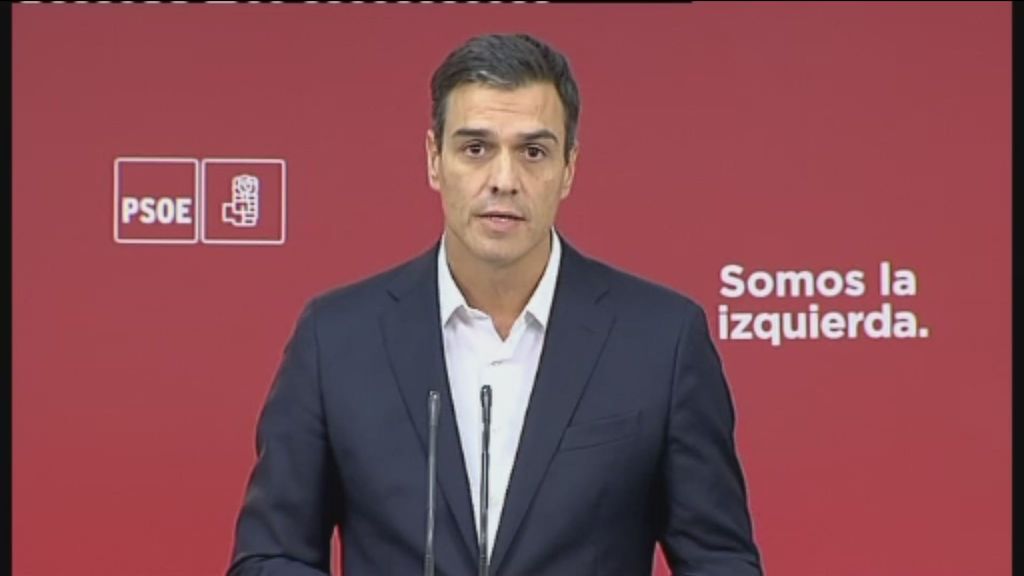 Pedro Sánchez: "A pesar de las diferencias con el gobierno de España, el PSOE está con el Estado de Derecho"