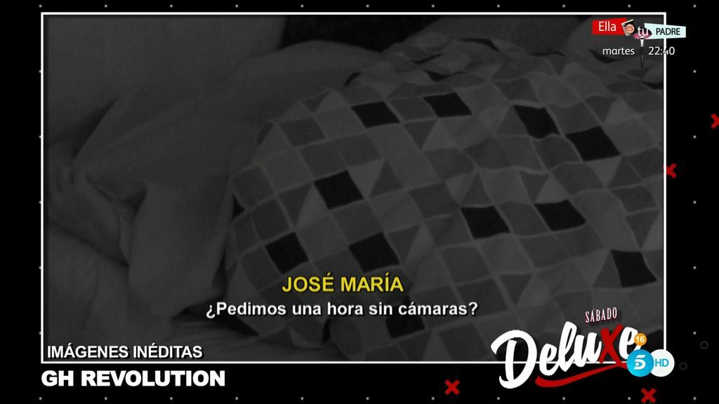 ¡Imágenes inéditas!: José María quiere la primera hora sin cámaras de 'GH Revolution'