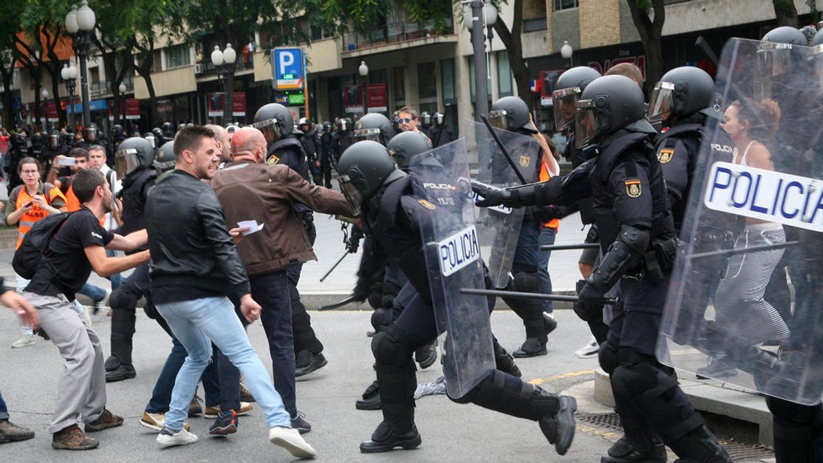 La Generalitat eleva a 893 los heridos por las cargas policiales el 1-O