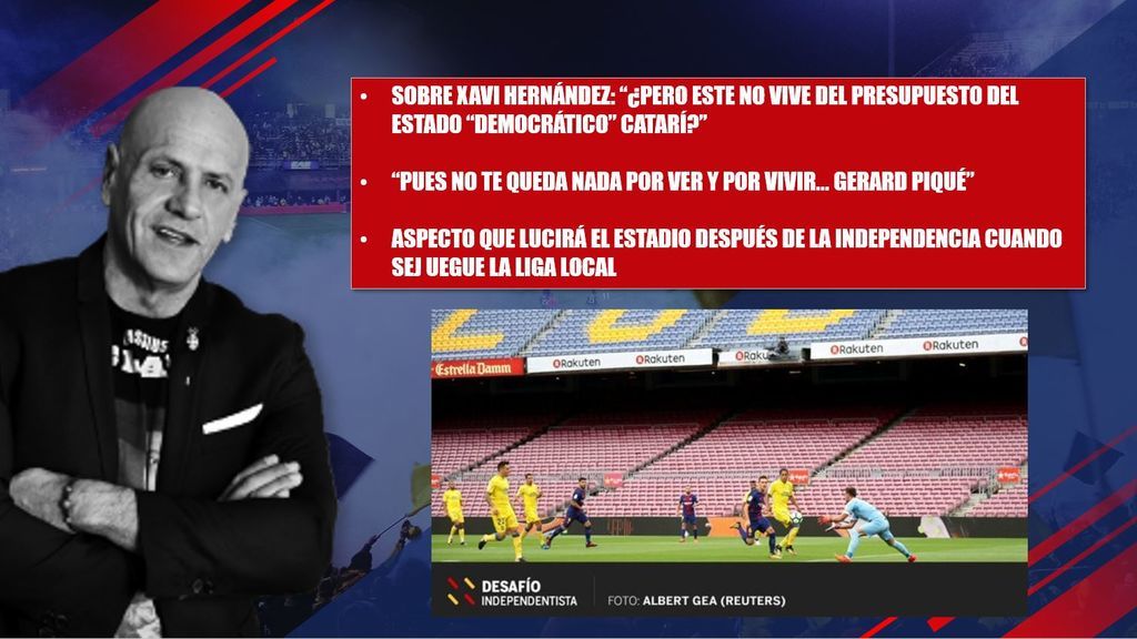 Kiko Matamoros, sobre Cataluña Kiko Matamoros, sobre Cataluña