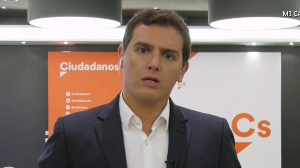 Albert Rivera: “Rajoy pecó de ingenuidad, si no de irresponsabilidad algún ministro”