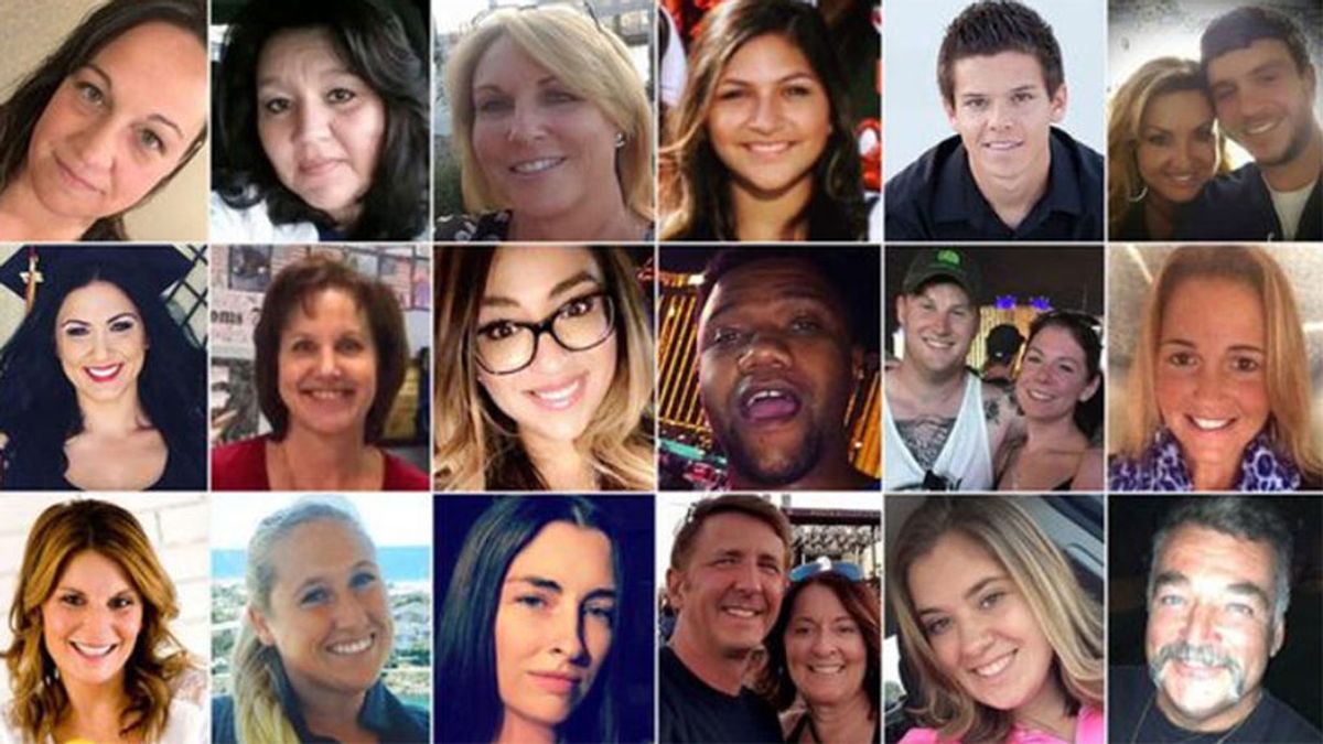 Las víctimas del tiroteo en Las Vegas:  59 vidas truncadas, sus historias, sus edades, sus rostros