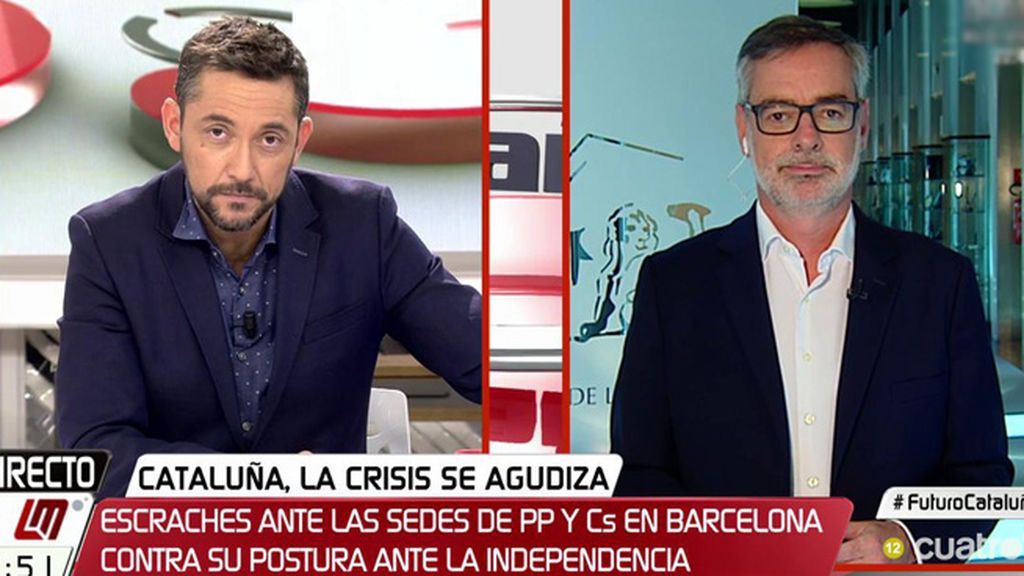 J.M. Villegas: “Se está acosando al discrepante en Cataluña”