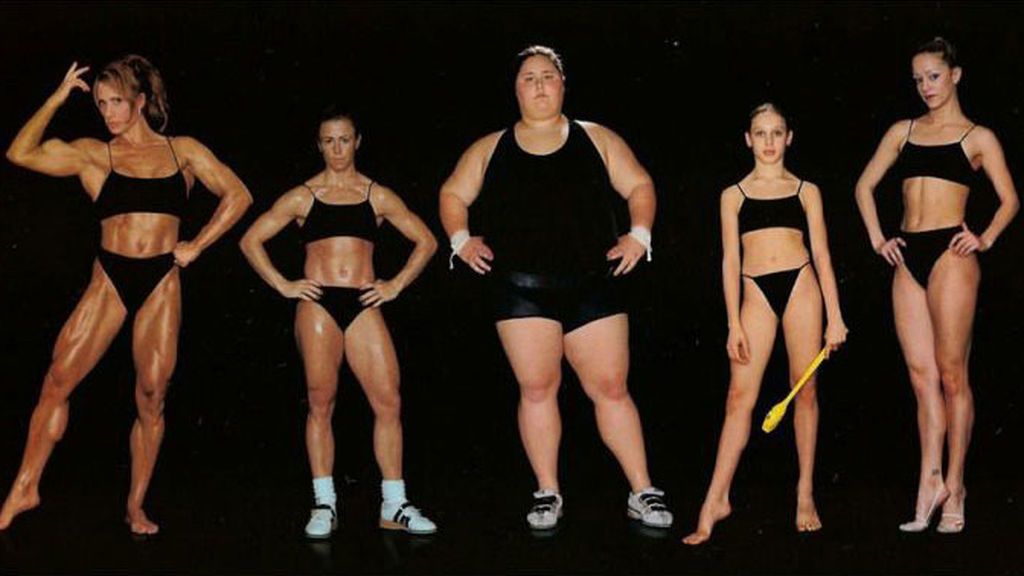 Diferentes cuerpos de deportistas según sus disciplinas