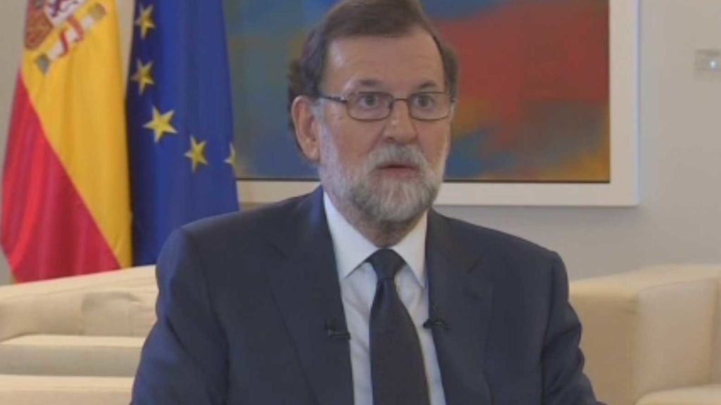 Rajoy a Puigdemont: “La mejor solución es la vuelta a la legalidad"