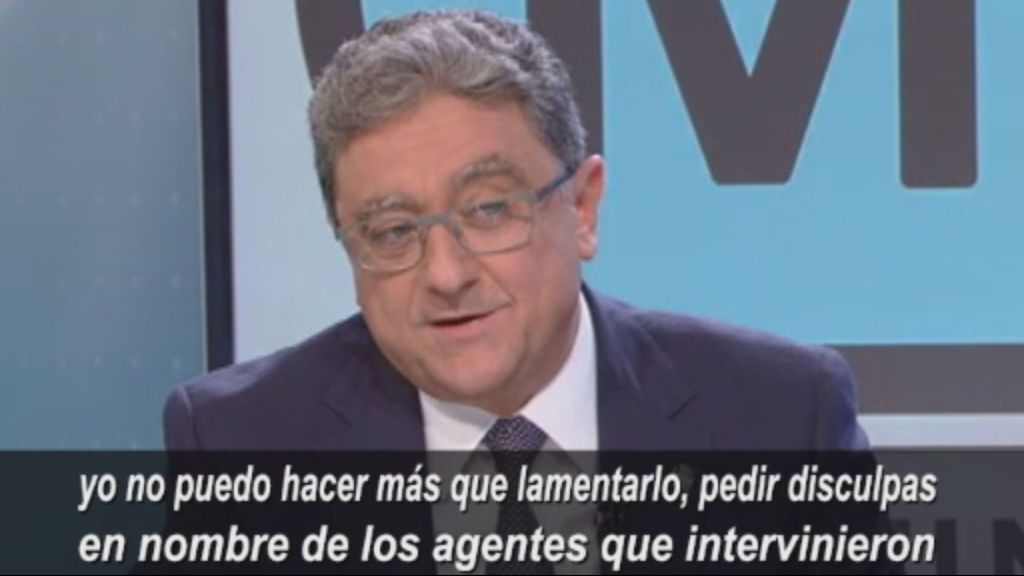 Millo pide "disculpas" por los heridos pero responsabiliza al Govern de la situación