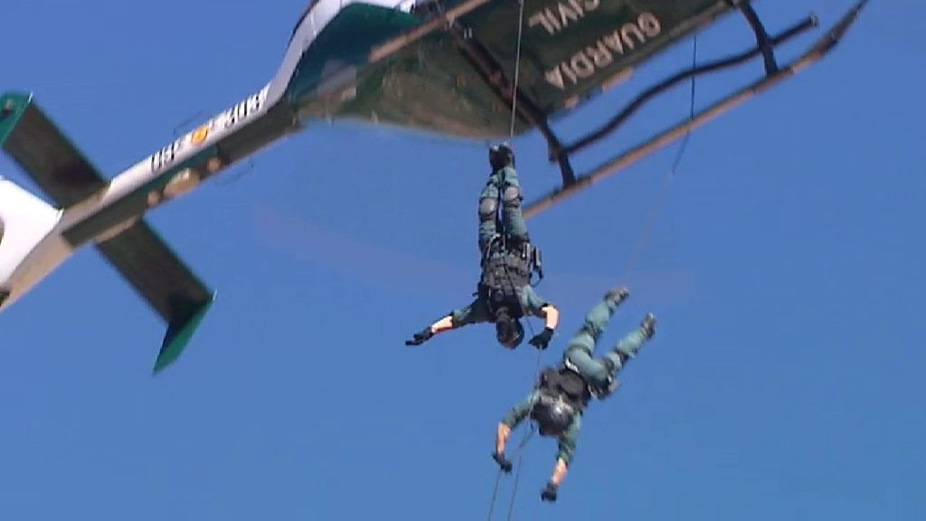 Un Guardia Civil resulta herido durante una exhibición en Toledo