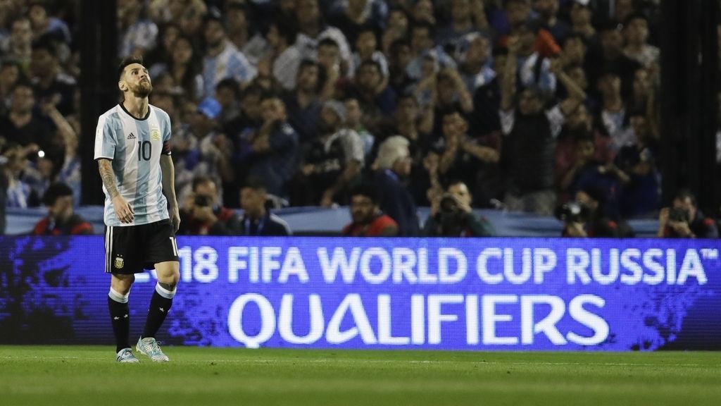 La desolación de Messi tras empatar ante Perú y complicarse el Mundial