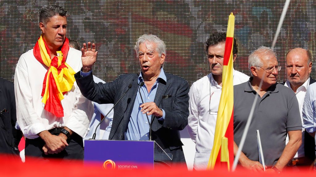 Vargas Llosa: "El independentismo no va a destruir la legalidad de España"