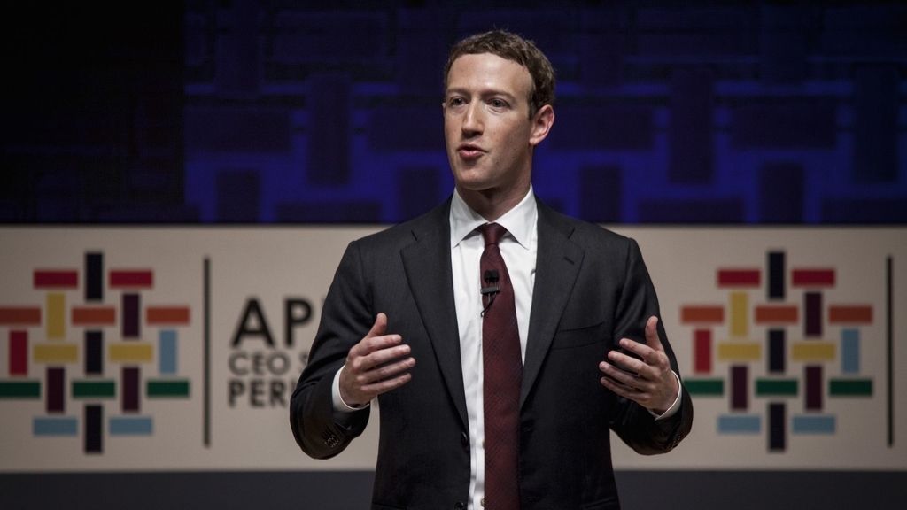 Mark Zuckerberg, creador de la red social Facebook