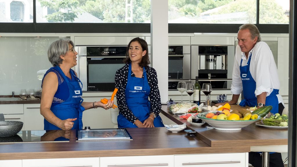 La tenista Garbiñe Muguruza, invitada de Bertín Osborne al programa de Telecinco 'Mi casa es la tuya'