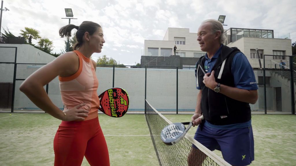 Increíble pero cierto: Muguruza, ¡no sabe jugar al padel!