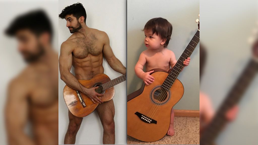 El modelo Aristotle Polites presume de sobrino en las redes con unos divertidos poses El modelo Aristotle Polites presume de sobrino en las redes con unos divertidos poses