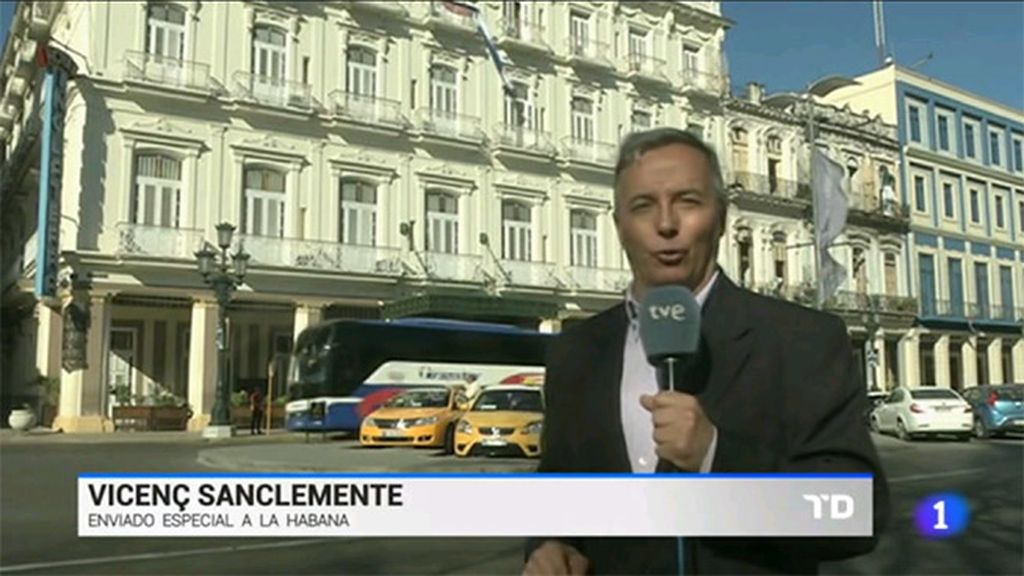 Vicenç Sanclemente, enviado de RTVE a Cuba