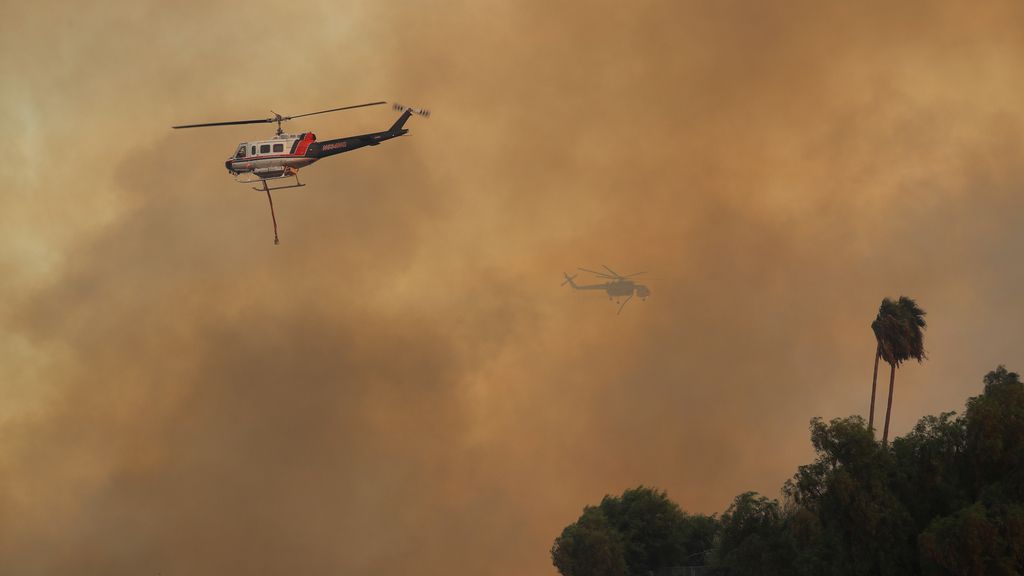 Fuego, caos, evacuados: los 15 fuegos de California, en fotos