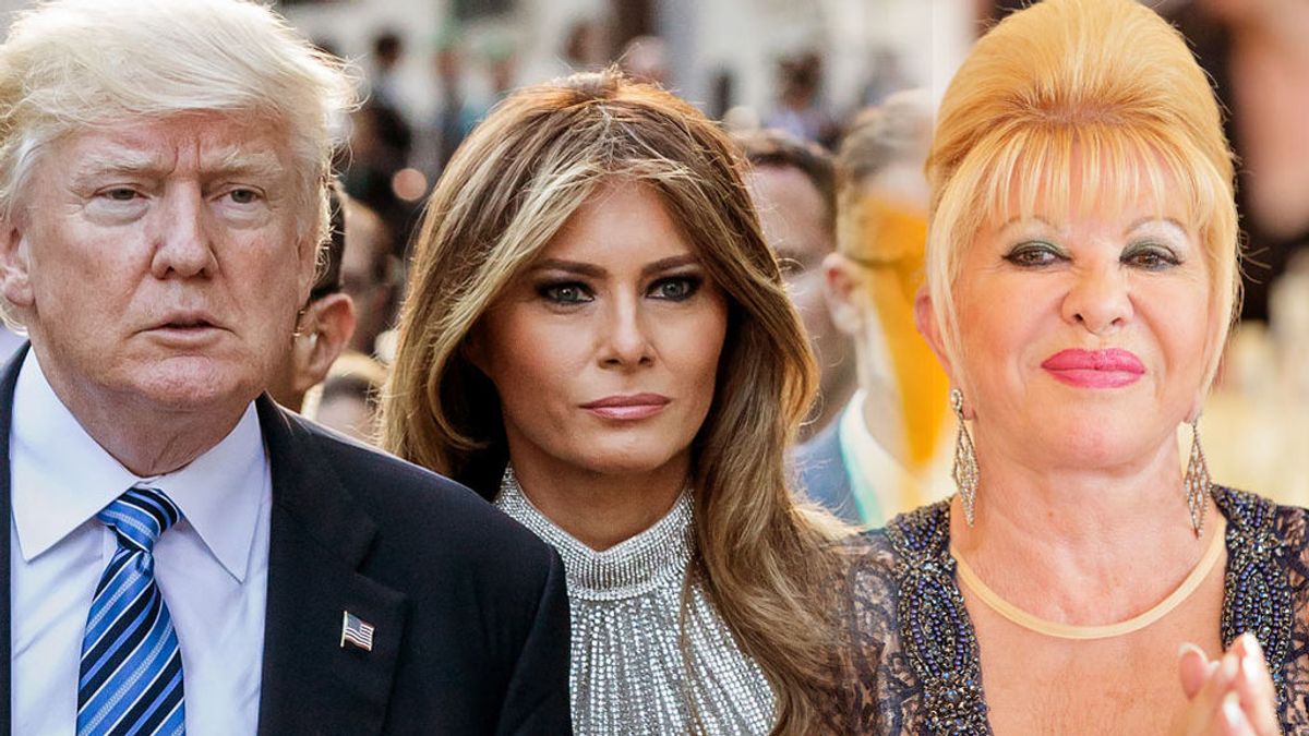'Yo soy la primera dama" y las otras perlas que Ivana, la ex mujer de Trump, ha soltado en su libro