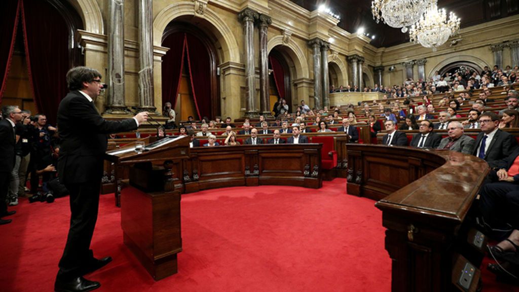 Puigdemont: "Esto no es una opinión personal, sino el resultado del 1 de octubre"
