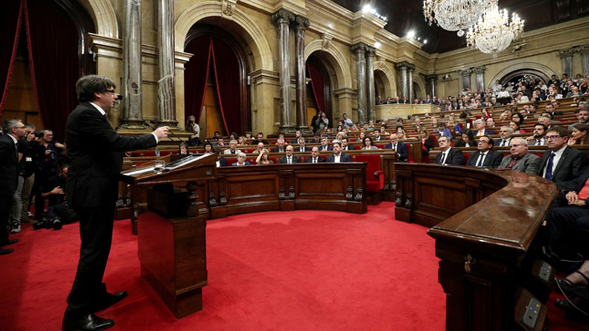 Carles Puigdemont, Parlament Cataluña