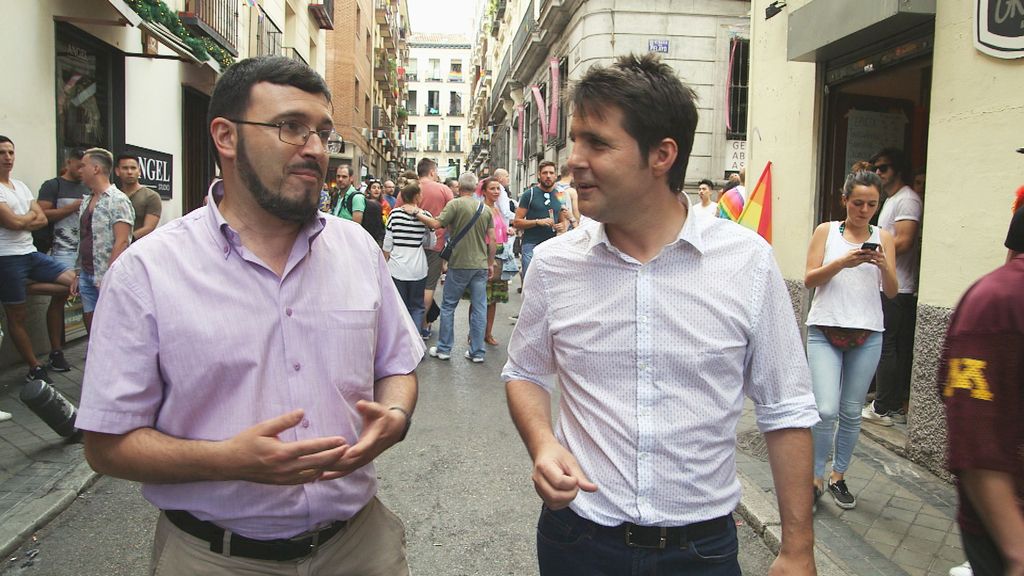 La homofobia, a debate en el programa de Jesús Cintora 'La línea roja', de Cuatro