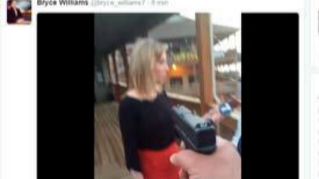 Reportera tiroteada