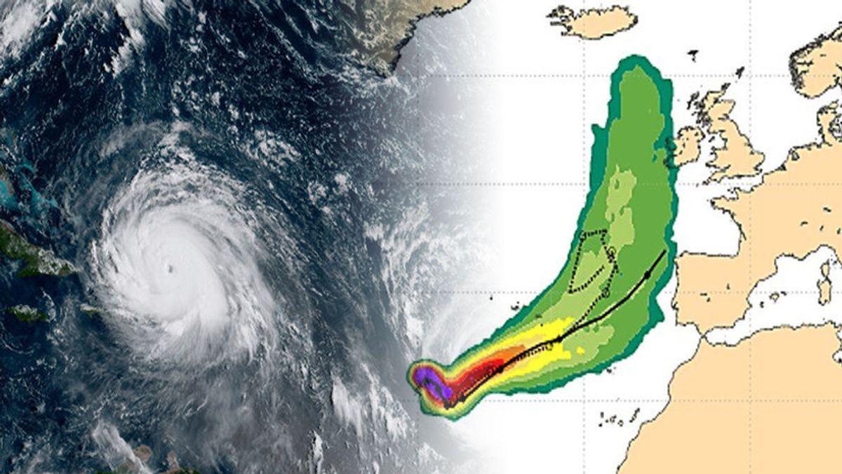 ¿Va a llegar el huracán Ophelia a Canarias y Galicia?