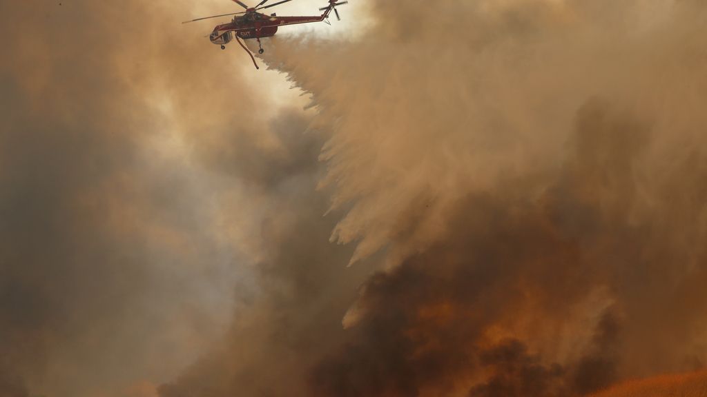 El clima extremo ha favorecido la propagación del fuego