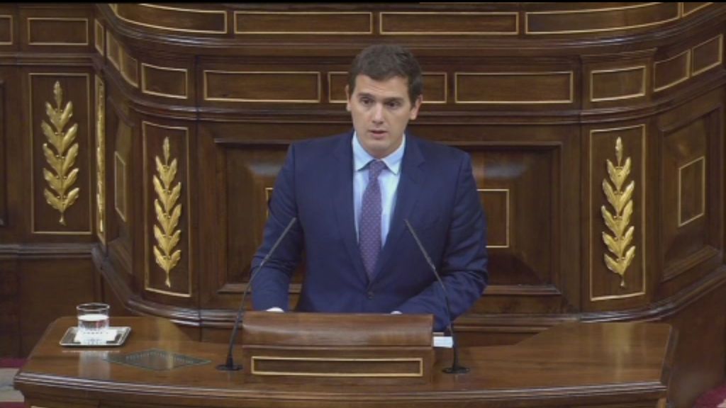 Rivera, sobre lo sucedido en el Parlament: "Quisieron dar un golpe a la democracia española"
