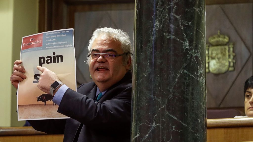 Un diputado del PDeCAT utiliza una portada de 2012 para exponer la crítica internacional por las cargas