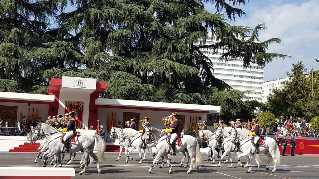 Las imágenes que no has visto del desfile de la Fiesta Nacional