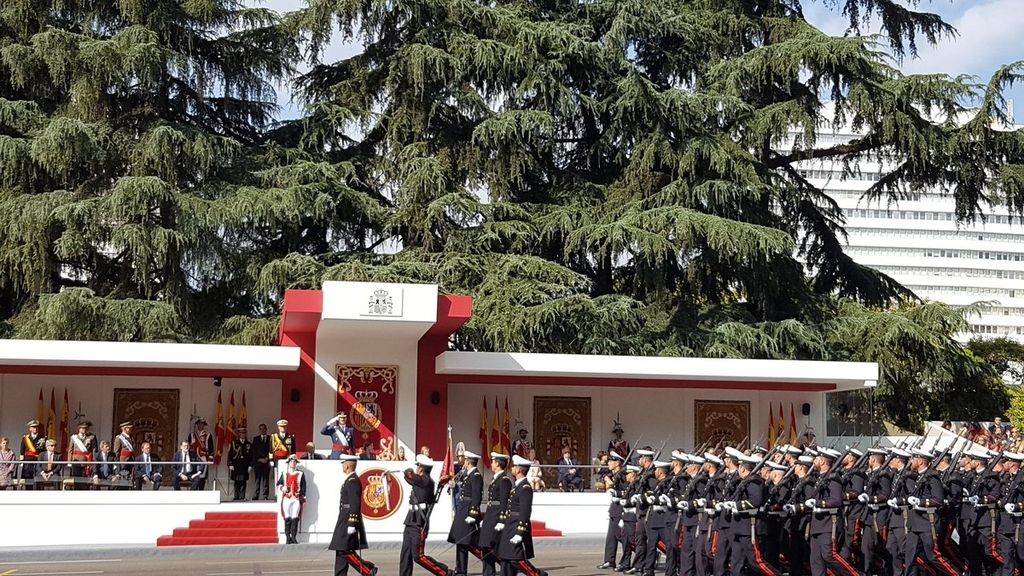 Las imágenes que no has visto del desfile de la Fiesta Nacional
