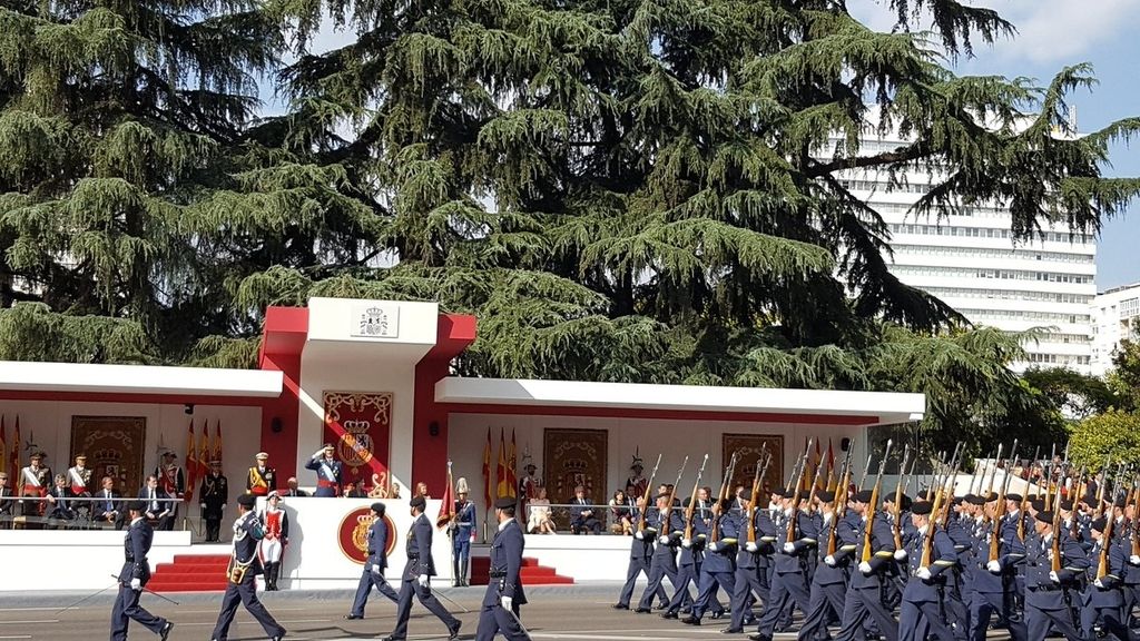 Las imágenes que no has visto del desfile de la Fiesta Nacional