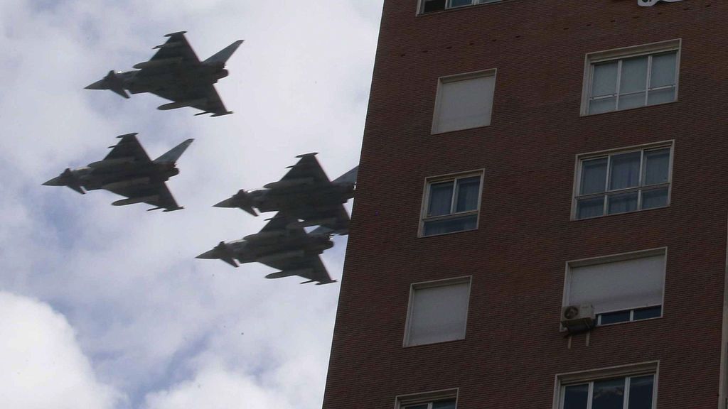 Cazas desfile Día de la Hispanidad