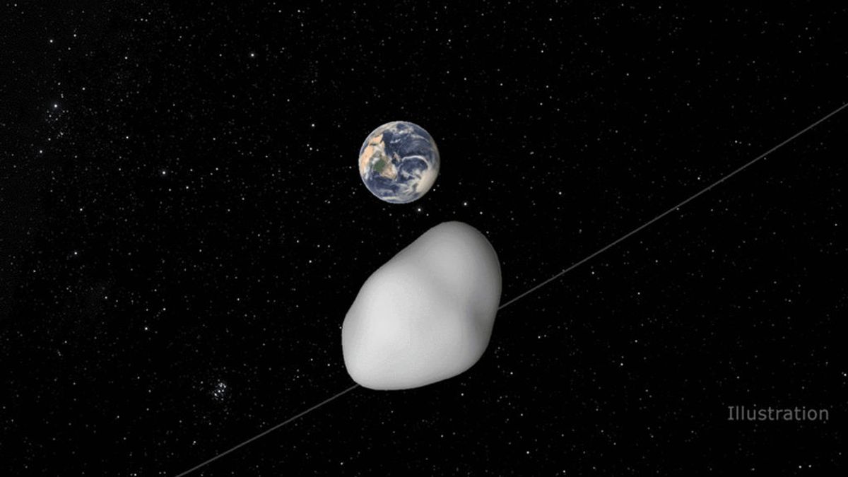 Un asteroide del tamaño de una vivienda pasará cerca de la Tierra el 12 de octubre