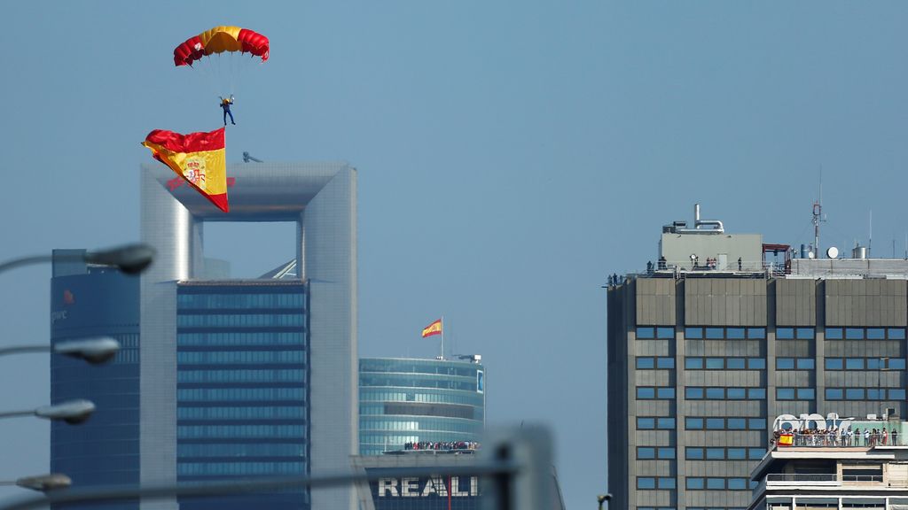 Las imágenes que no has visto del desfile de la Fiesta Nacional